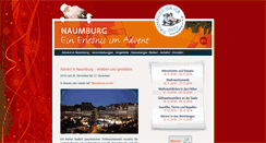 Desktop Screenshot of naumburg-im-advent.de